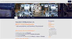 Desktop Screenshot of bodytalk-bielefeld.de